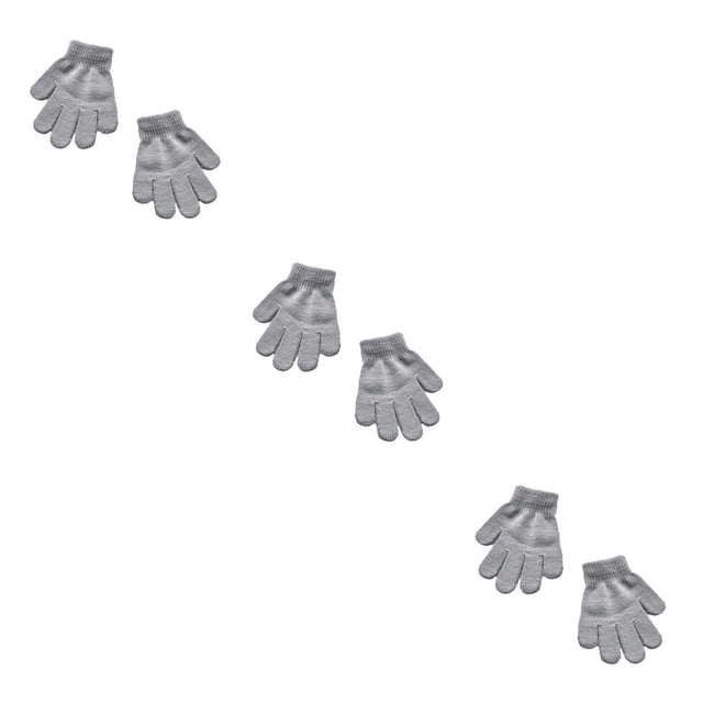 Sonducket 1 par de guantes para niños, cubiertas de manos, accesorios de ropa de estilo simple, calentadores de dedos, calentador de manos Type1 NO1