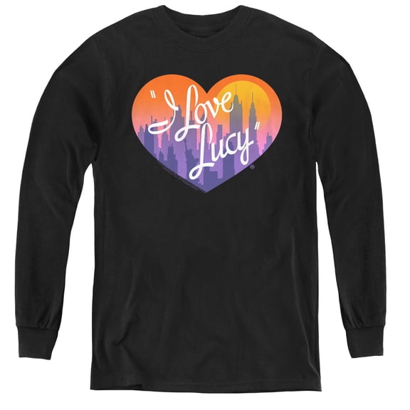 I Love Lucy - Heart Of The City - Youth Long Sleeve Shirt - Small
