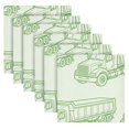 thumbnail image 2 of Iauyy Satin Napkins Set of 1- Truck Pattern DIY Printing Decoration Cloth Napkin- Easy Care for Home/Party, 2 of 8