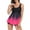 Watermelon Red, variant on Njoeus 2 Piece Tankinis Swimsuits for Women with Boy Shorts Athletic Swim Tank Top Two Piece Printed Bathing Suits Swimwear S-XXL