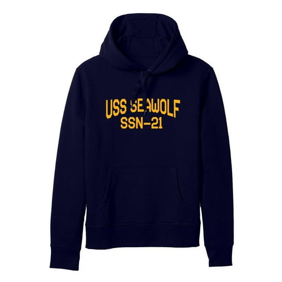 USS Seawolf SSN-21 Submarine Standard Size Pullover Hoodie