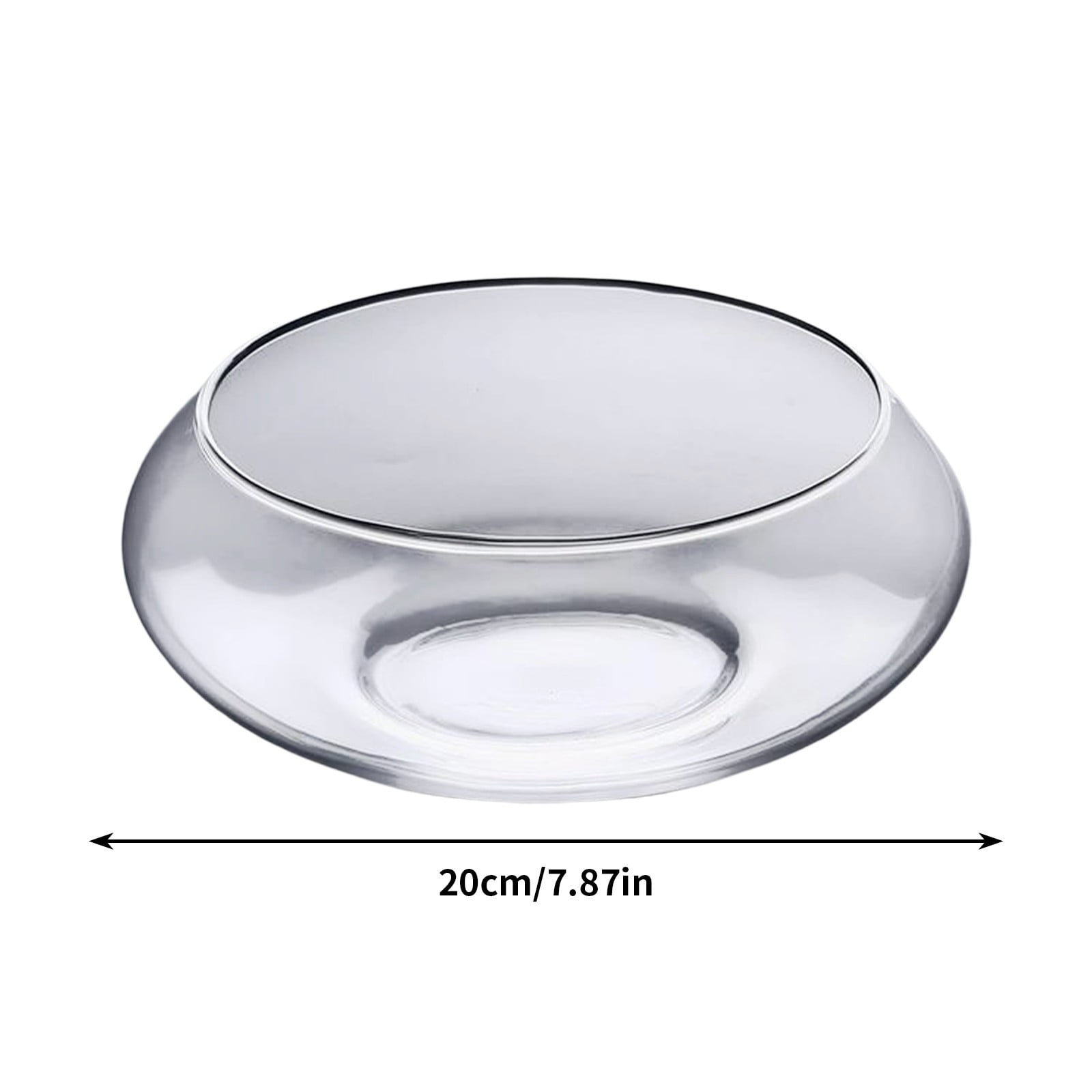2PCS Lotus Bowl Planter Round Lotus Bowl Glass Lotus Flower Bowl 8 Inch Lotus Bowls For Planting In Water Indoors Applicable To Bonsai Bowl Lotus Flower Hydroponic Plant Bowl Lotus Seeds Lotus Bowl