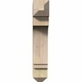 thumbnail image 6 of Ekena Millwork 6"W x 24"D x 32"H Imperial Craftsman Rough Sawn Bracket, Douglas Fir, 6 of 13