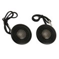 thumbnail image 3 of Car Tweeter, 2 Pcs Dome Tweeter Black with Base for All Car Audio Systems, 3 of 7
