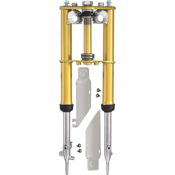 10'' Front Forks Suspension Shock, Bike Suspension Fork 500mm 19.69in for CRF50 XR50 Pit Bike 70cc 110cc 125cc