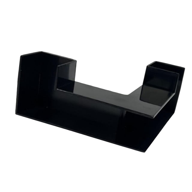 Túnel Subterráneo Escondite para Peces Camarones Negro Fácil Instalación Resistente Doble Entrada Cueva Decoración para Pecera