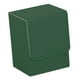 thumbnail image 1 of Caja para guardar barajas de cartas con organizador de forro suave para más de 80 cartas Verde, 1 of 9
