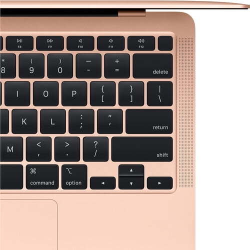 Apple MacBook Air with Apple M1 Chip (13-inch, 8GB RAM, 256GB SSD Storage) - Gold (Latest Model)(New-Open-Box)