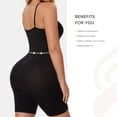 thumbnail image 5 of MISS MOLY 2 Pack Women's Control Slip Shapers Full Body Shapewear Bodysuits Seamless Thigh Slimmer One Piece Jumpsuit, 5 of 7