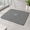 Gray-32" x 20" (Rectangular), variant on Large Shower Mat Non Slip: 32x24 Inch Loofah Mats Foride With Drain Hole In Middle Anti Stand Up Floor Matt Stall