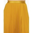 thumbnail image 3 of Falda plisada color Mostaza AMAD Casual para mujer talla M, 3 of 5