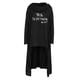 thumbnail image 3 of Gibobby Mujeres sudadera con capucha suéter Sudaderas con capucha estampadas con letras de manga larga para mujer, suéter largo con cordón, blusa con bolsillo （Negro， L), 3 of 5