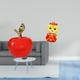 thumbnail image 2 of Estatua,Escultura de fruta artificial,estatua y artesanía,Colección de figuras de cerámica para decoración del hogar,Estatua de serpiente china,Estatua de serpiente para el Año Nuevo, 2 of 8