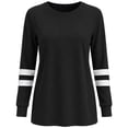 thumbnail image 4 of Miqool Shirts for Women Crew Neck Long Sleeve Pullover Casual Basic Tees Trendy Athletic Sports Tops, 4 of 8