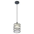 thumbnail image 2 of Lámpara de techo Salvador E27 Base Pantalla de vidrio Escalera moderna Lámpara Colgante Luces colgantes LED para Loft Hoteles Tiendas Dormitorio Vestíbul Sombra blanca lechosa Colgante de luz, 2 of 10