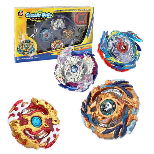 Juego de juguetes de Alto rendimiento Sunnimix, juguetes de Lucha 4D de Fusión de Metales de aleación
