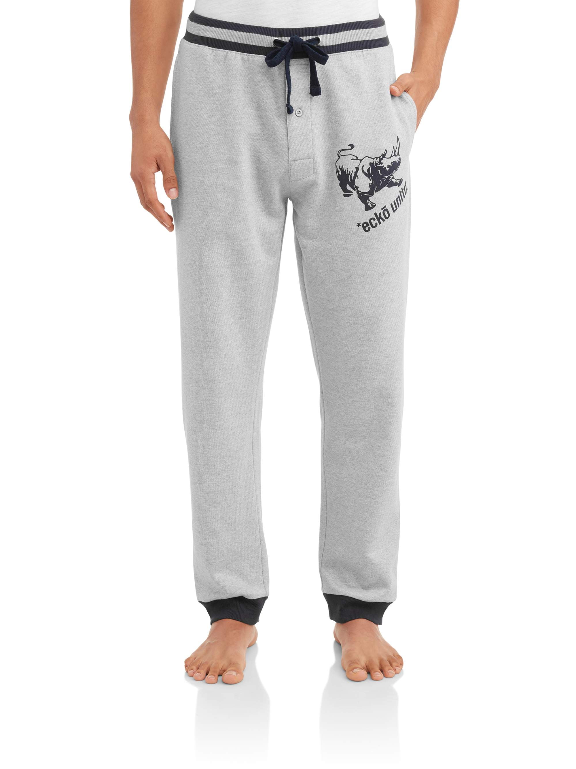 Ecko Unlimited Men's Cotton Fleece Jogger Sleep Pants - Walmart.com