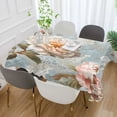 thumbnail image 2 of Yayeee Tablecloths 54" x 54" Rectangle Wrinkle Resistant Party Table Cover, Whimsical Rose, 2 of 8