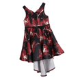 thumbnail image 1 of niñas vestido de princesa de golondrina boda vestido 7-8 años rojo Sunnimix Vestido formal de las muchachas, 1 of 8