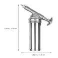 thumbnail image 2 of BESTYASH 1Pcs Graisseuse Alliage Jaune Angle Fermé Buse et Baril pour Matériel Outils Entretien, 2 of 8