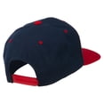 thumbnail image 4 of Los Angeles Embroidered Snapback Cap - Navy Red OSFM, 4 of 5