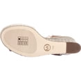 thumbnail image 6 of Womens MICHAEL Michael Kors Kit Closed Wedge Sandals - Natural/Acorn, 6 of 7