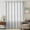 Gray, White, Ash, variant on Striped Grey Sheer Curtains 45 Inches Long, Farmhouse Line Stripes Classic Light Filering Curtains, Breathable Simi Curtain Privacy Drapes for Kitchen Bathroom Lightweight Small Window Treatment