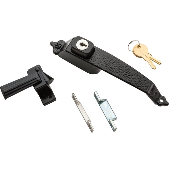 Colonial Keyed Push-Button Latch