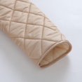 thumbnail image 6 of Women's Winter Quilted Jacket Snap Button Long Sleeve Diamond Puffer Coat Lightweight Open Front Cardigan, 6 of 7