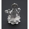 thumbnail image 5 of 925 Silver Purity White Maa Saraswati Idol Traditional Hinduism Statue Idol Murti Sculpture, 5 of 5