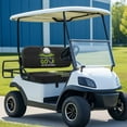 thumbnail image 2 of POLERO 2PCS Golf Cart Seat Covers, I Like My Golf Breathable Front and Rear Seat Cushion Cover Fits for Ezgo Club Car Golfcart Original Regular Seats, No Stapler, 2 of 8