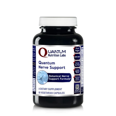 Quantum Nerve Support, 60 veg caps - Comprehensive Nerve Support (Best Food For Nerves Repair)