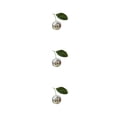 thumbnail image 3 of Yuarrent Cherry Disco Balls Decoración Kawaii Mirror Ball Simulado Fruit Shape Glass Home Decor para Bar Silver single 10cm Type1 NO1, 3 of 6
