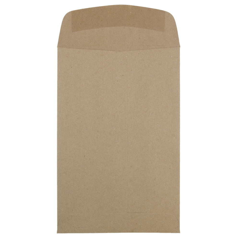 JAM Paper 6 x 9 Catalog Envelopes, Brown Kraft, 50/Pack, Brown Kraft Recycled