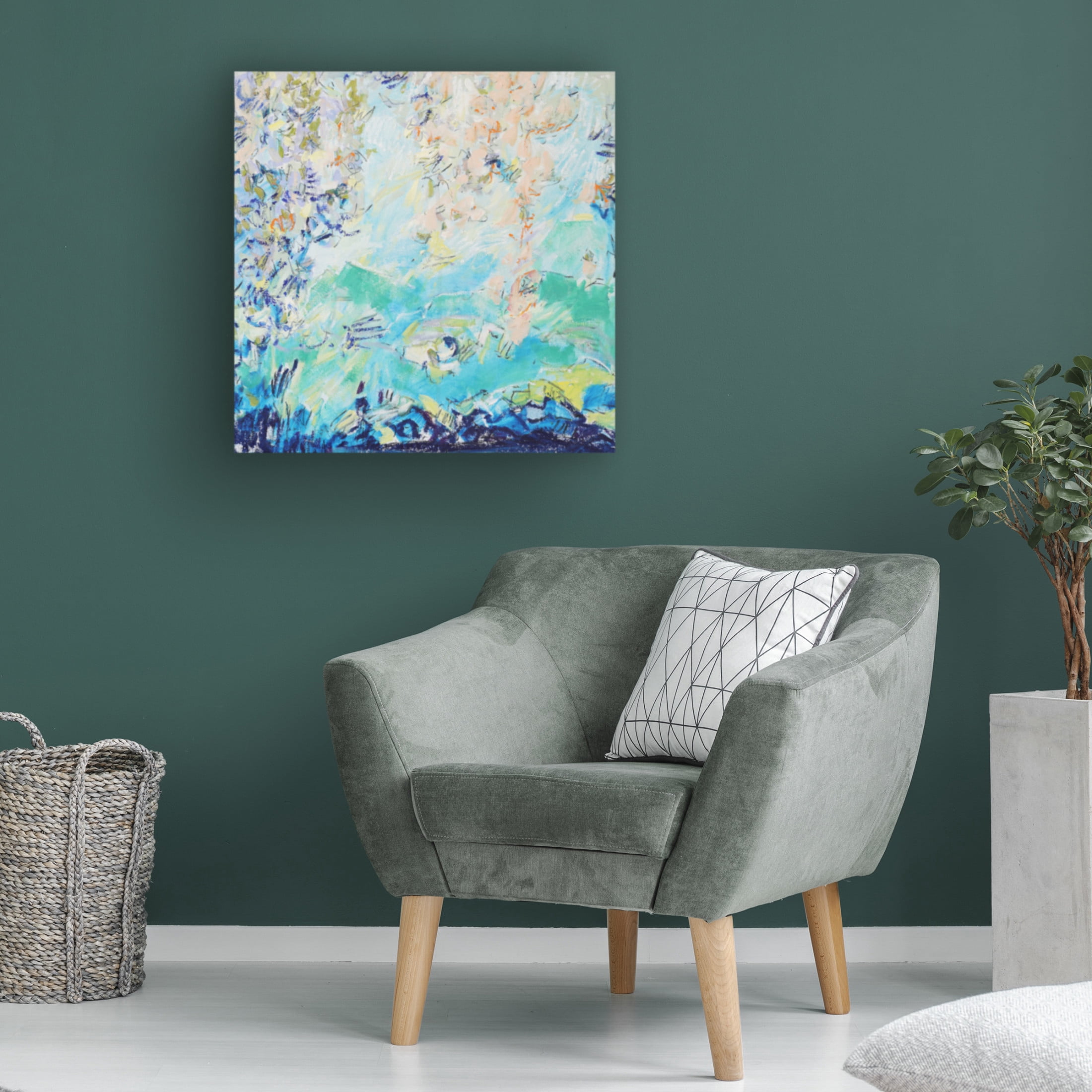 Trademark Fine Art Dorothy Fagan  New Pathways VI Canvas Wall Art
