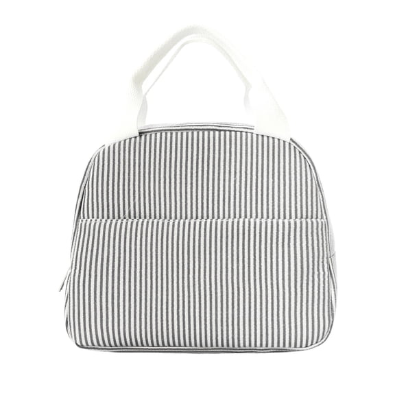 Insulated Lunch Bag with Large Capacity, Portable Lunch Tote for Work Commute, Reusable Lunch Box Carrier for Office and Picnic