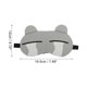 thumbnail image 4 of Ofertas Únicas 1 Pc Máscara de Sueño de Dibujos Animados con Lagrimas Funda Suave para los Ojos para Viajes para Descanso Gris, 4 of 6