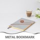 thumbnail image 3 of Raindrops 3Ud Marcadores De Libro De Metal Con Retro Y Clips Decorativos Para Uso Diario, 3 of 7