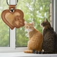 thumbnail image 1 of Pet Memorial Keychain For Hair Keepsake Print Shape Lover Remembrance Jewelry For Cat And Dog Companion, 1 of 2