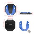 thumbnail image 3 of Extensor De Pata De Cabra Para Motocicleta Almohadilla de soporte de base ampliada universal para moto scooter bicicleta (azul), 3 of 7