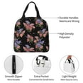 thumbnail image 2 of Kdxio Bouquet Print Insulated Lunch Bag,Reusable Tote Lunch Box for Women Men,Leakproof Cooler Lunch Bags for Work Office Travel Picnic, 2 of 6