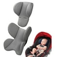 thumbnail image 3 of Born Car Seat Head and Neck Support Insert Soft Stroller Cushion Pad for Body Comfort in Vehicles Pushchairs Prams, 3 of 5