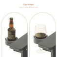thumbnail image 6 of ACEGOSES 1 Pcs Outdoor Patio Adirondack Chair with Cup-holder for Garden, Lawn Yard and Beach, Gray, 6 of 9