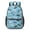 Police and Black, variant on Police and Megaphone White Pattern 17" School Backpacks for Teens,Waterproof Oxford Fabric,S-Shape Padded Straps for School,Travel,Hiking,Camping