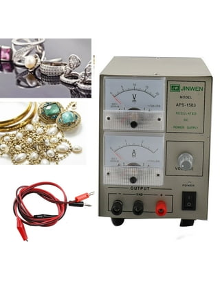 DNYSYSJ Electroplating Kit Gold Plating Kit Chrome Plating Kit for Jewelry  Silver Plating Kit for Jewelry Electroplating Machine