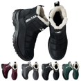 thumbnail image 2 of LIJCC Women's Winter Snow Boots Fur Lined Warm Ankle Boots Zipper Closure Waterproof Outdoor Boots Waterproof Insulated Mid-Calf Booties Shoes for Outdoor, 2 of 5