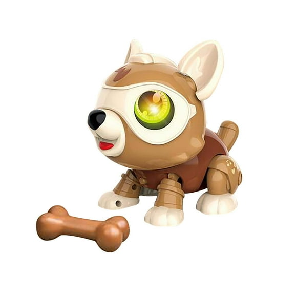 TopLLC Educational Toddler Toys Interactive Kids Toys Intelligent Voice Control Pet Dog Multifunctional Sensor Electronic Robot Baby Toys for Age 3+