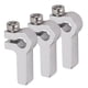 thumbnail image 4 of Kit de soporte de montaje, abrazadera de tubo de 3 piezas, soporte de abrazadera de tornillo, abrazadera de montaje de aluminio construida para durar NikouMX herramienta, 4 of 8