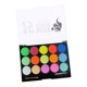 thumbnail image 5 of Paleta de pintura Maquillaje de pintura Soluble en agua Lavable Pintura facial Pigmento Cara Juego de pintura corporal para escenario Cumpleaños Estilo B BLESIY Pintura de cara y cuerpo, 5 of 8