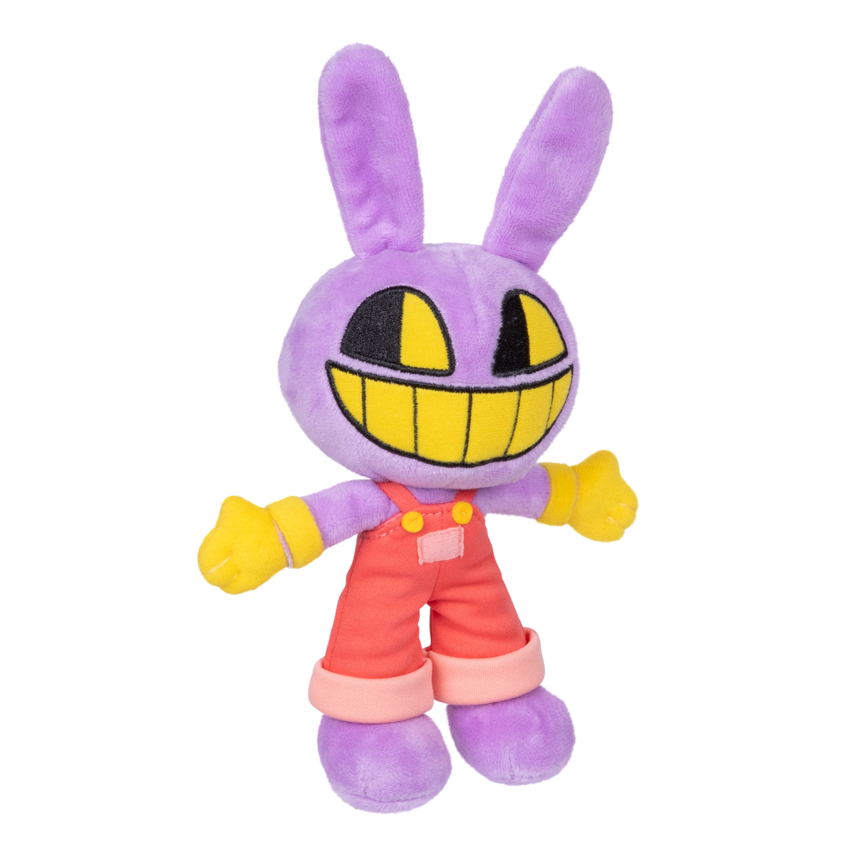 Amazing Digital Circus Deluxe Jax 8" Plush Figure, Collect Caine, Pomni, Kinger, Jax and Ragatha, Ages 4+